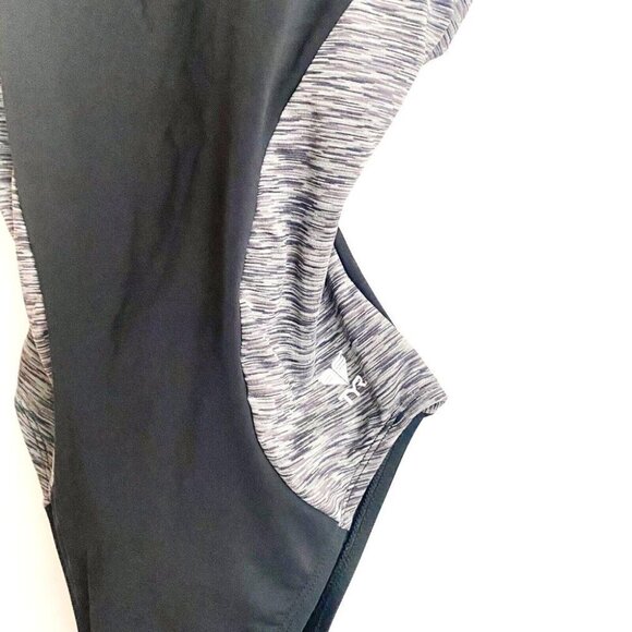 Vintage TYR MDSOC Athletic Black Grey One Piece Swimsuit 36/XL - Picture 3 of 7